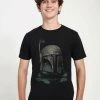 Henry Tiger Unisex STAR WARS: CLASSIC - BOUNTY HUNTER - T-Shirt Print - Black