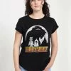 Henry Tiger Damen DISNEY WOMEN'S DARK BEAST - T-Shirt Print - Black