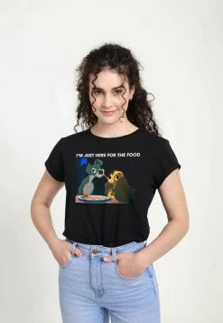 Henry Tiger Damen DISNEY CLASSICS LADY & THE TRAMP - LADY TRAMP MEME - T-Shirt Print - Black -Günstiges Henry Tiger Geschäft c2cffa8a18f940d89be60dc0531cbb79