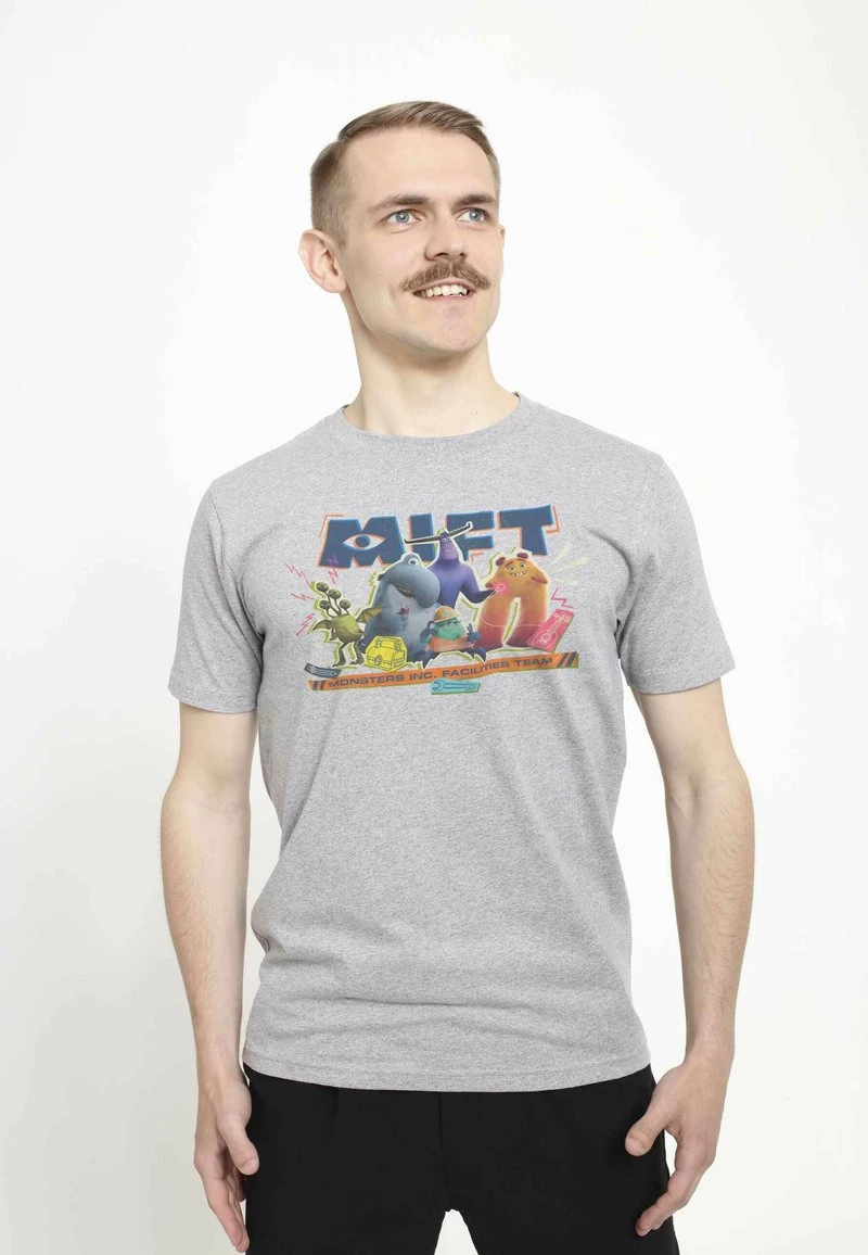 Henry Tiger PIXAR UNISEX MIFT COMEDIANS - T-Shirt Print - Melange Grey 1 Henry Tiger PIXAR UNISEX MIFT COMEDIANS - T-Shirt Print - Melange Grey