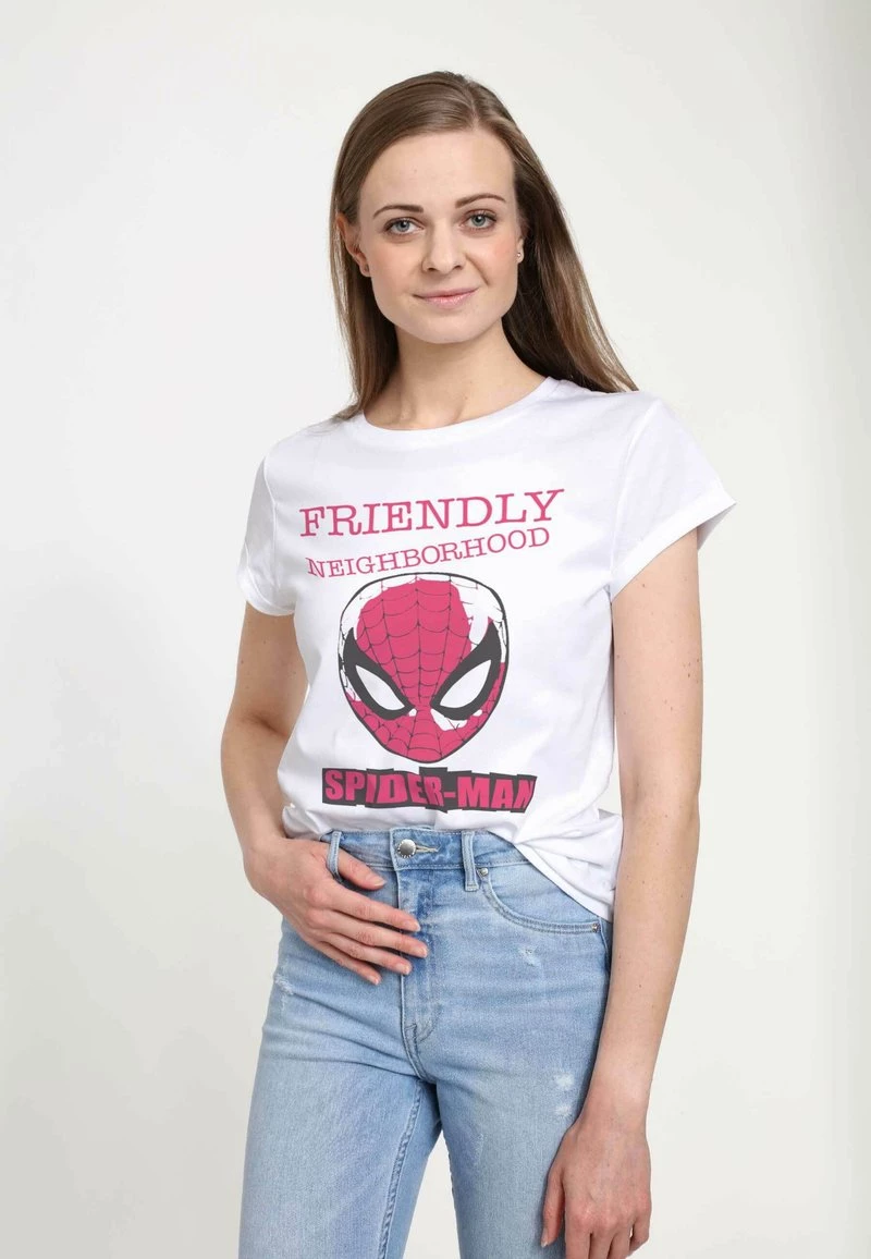 Henry Tiger MARVEL AVENGERS CLASSIC - FRIENDLY NEIGHBORHOD - T-Shirt Print - White | Damen 3 Henry Tiger MARVEL AVENGERS CLASSIC - FRIENDLY NEIGHBORHOD - T-Shirt Print - White | Damen – Bild 3