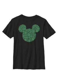 Henry Tiger DISNEY MICKEY CLOVER FILL - T-Shirt Print - Black | Unisex