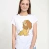 Henry Tiger Damen DISNEY CLASSICS LADY & THE TRAMP - LADY VINTAGE - T-Shirt Print - White