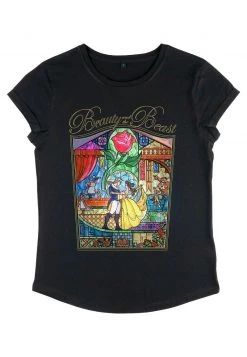 Henry Tiger Damen DISNEY BEAUTY & THE BEAST - BEAUTY STORY - T-Shirt Print - Black -Günstiges Henry Tiger Geschäft c3b2c9cb057040e8b342a0e26211b3b9