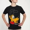 Henry Tiger DISNEY CLASSICS MICKEY CLASSIC - PLUTO BIG FACE - T-Shirt Print - Black | Unisex