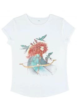 Henry Tiger Damen DISNEY BRAVE - MERIDA SKETCH - T-Shirt Print - White -Günstiges Henry Tiger Geschäft c46291e67ea942c08a6e51588b1695f5