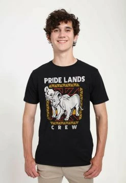 Henry Tiger Unisex DISNEY THE LION KING: LIVE ACTION - PRIDE LANDS CREW - T-Shirt Print - Black