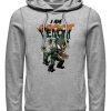 Henry Tiger Unisex MARVEL I AM GROOT - Kapuzenpullover - Melange Grey