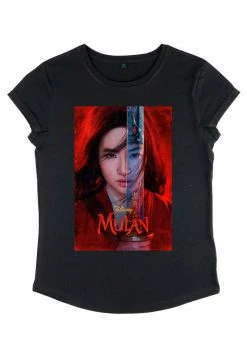 Henry Tiger Damen DISNEY MULAN: LIVE ACTION - MULAN POSTER - T-Shirt Print - Black -Günstiges Henry Tiger Geschäft c5579e6f81f34cd0990269bacb79563c