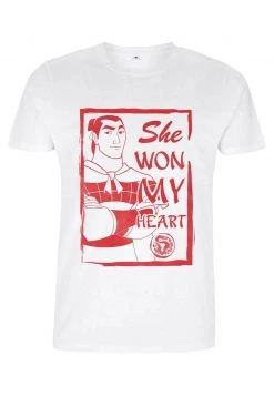 Henry Tiger Unisex DISNEY CLASSICS SHANG SHE WON MY HEART - T-Shirt Print - White -Günstiges Henry Tiger Geschäft c565cbde2fcb4e7fb633e5d3aa8ed3e2