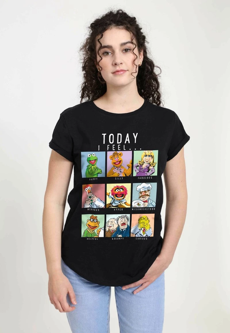 Henry Tiger Damen DISNEY CLASSICS MUPPET MOOD - T-Shirt Print - Black 1 Henry Tiger Damen DISNEY CLASSICS MUPPET MOOD - T-Shirt Print - Black