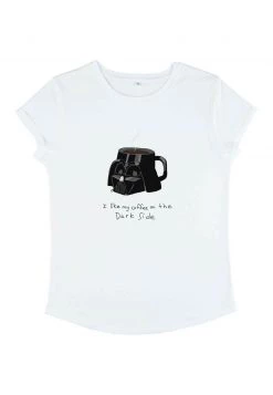 Henry Tiger STAR WARS: CLASSIC - COFFEE ON THE DARK SIDE - T-Shirt Print - White | Damen -Günstiges Henry Tiger Geschäft c6279c71c0f846f8838667ae6f2c10a1