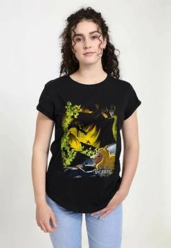 Henry Tiger Damen DISNEY SLEEPING BEAUTY - SLEEPING POSTER - T-Shirt Print - Black