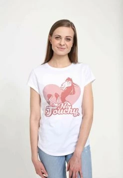 Henry Tiger DISNEY EMPEROR'S NEW GROOVE - NO LOVE - T-Shirt Print - White | Damen -Günstiges Henry Tiger Geschäft c84a131b748549c0840bf02b1df7979a