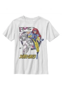 Henry Tiger Unisex MARVEL JEAN GREY PANELS - T-Shirt Print - White