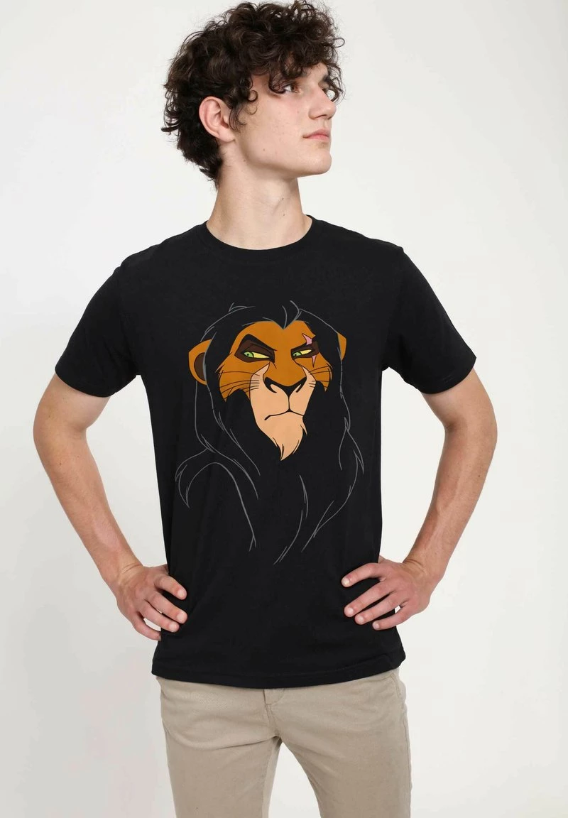 Henry Tiger Unisex DISNEY THE LION KING - BIG FACE SCAR - T-Shirt Print - Black 3 Henry Tiger Unisex DISNEY THE LION KING - BIG FACE SCAR - T-Shirt Print - Black – Bild 3