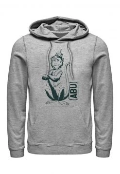 Henry Tiger DISNEY UNISEX ABU SIDE KICK POCKET HOODIE - Sweatshirt - Melange Grey