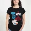 Henry Tiger STAR WARS: CLASSIC - GENERAL THRAWN - T-Shirt Print - Black | Damen