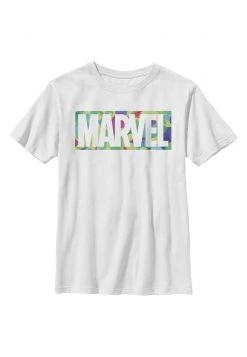 Henry Tiger Unisex COLORFUL MARVEL - T-Shirt Print - White