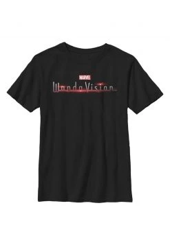 Henry Tiger Unisex MARVEL WANDA VISION - T-Shirt Print - Black