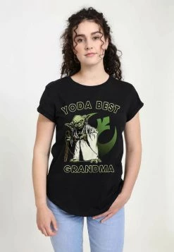 Henry Tiger Damen STAR WARS - T-Shirt Print - Black