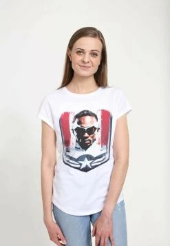 Henry Tiger Damen MARVEL TAKE ON THE MANTLE - T-Shirt Print - White -Günstiges Henry Tiger Geschäft ca7983260bd246f8a45acd874633e467