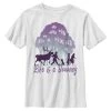 Henry Tiger Unisex DISNEY KIDS FROZEN LIFE JOURNEY - T-Shirt Print - White