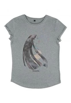 Henry Tiger Damen DISNEY POCAHONTAS - COLORS OF THE WIND W LOGO - T-Shirt Print - Melange Grey 8 Henry Tiger Damen DISNEY POCAHONTAS - COLORS OF THE WIND W LOGO - T-Shirt Print - Melange Grey -Günstiges Henry Tiger Geschäft caf26acfc3a54451b465d50d1447d043