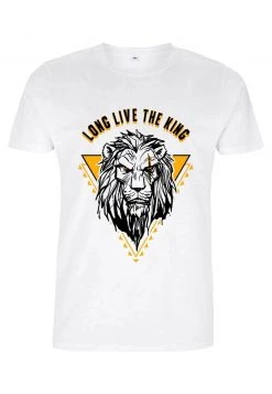 Henry Tiger Unisex DISNEY THE LION KING: LIVE ACTION - LONG LIVE THE KING SCAR - T-Shirt Print - White -Günstiges Henry Tiger Geschäft cb93d53f7423450e8ba19f3339249197