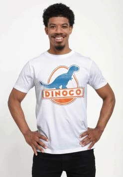Henry Tiger PIXAR CARS 1-2 - DINOCO VINTAGE - T-Shirt Print - White | Unisex
