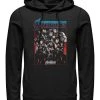 Henry Tiger MARVEL UNISEX ENGAME GROUP SHOT - Kapuzenpullover - Black