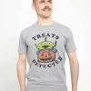 Henry Tiger Unisex PIXAR TOY STORY 1-3 - TREATS DETECTED - T-Shirt Print - Melange Grey