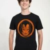 Henry Tiger MARVEL AVENGERS IRONMAN UNISEX - T-Shirt Print - Black