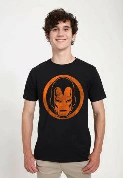 Henry Tiger MARVEL AVENGERS IRONMAN UNISEX - T-Shirt Print - Black