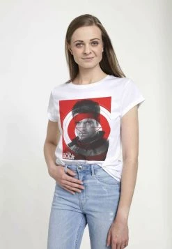 Henry Tiger Damen MARVEL WINTER SHIELD - T-Shirt Print - White -Günstiges Henry Tiger Geschäft cd75c84a9ee94ebfa5b97c89c1b9c74d