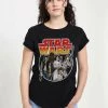 Henry Tiger STAR WARS: CLASSIC - REBEL GROUP - T-Shirt Print - Black | Damen