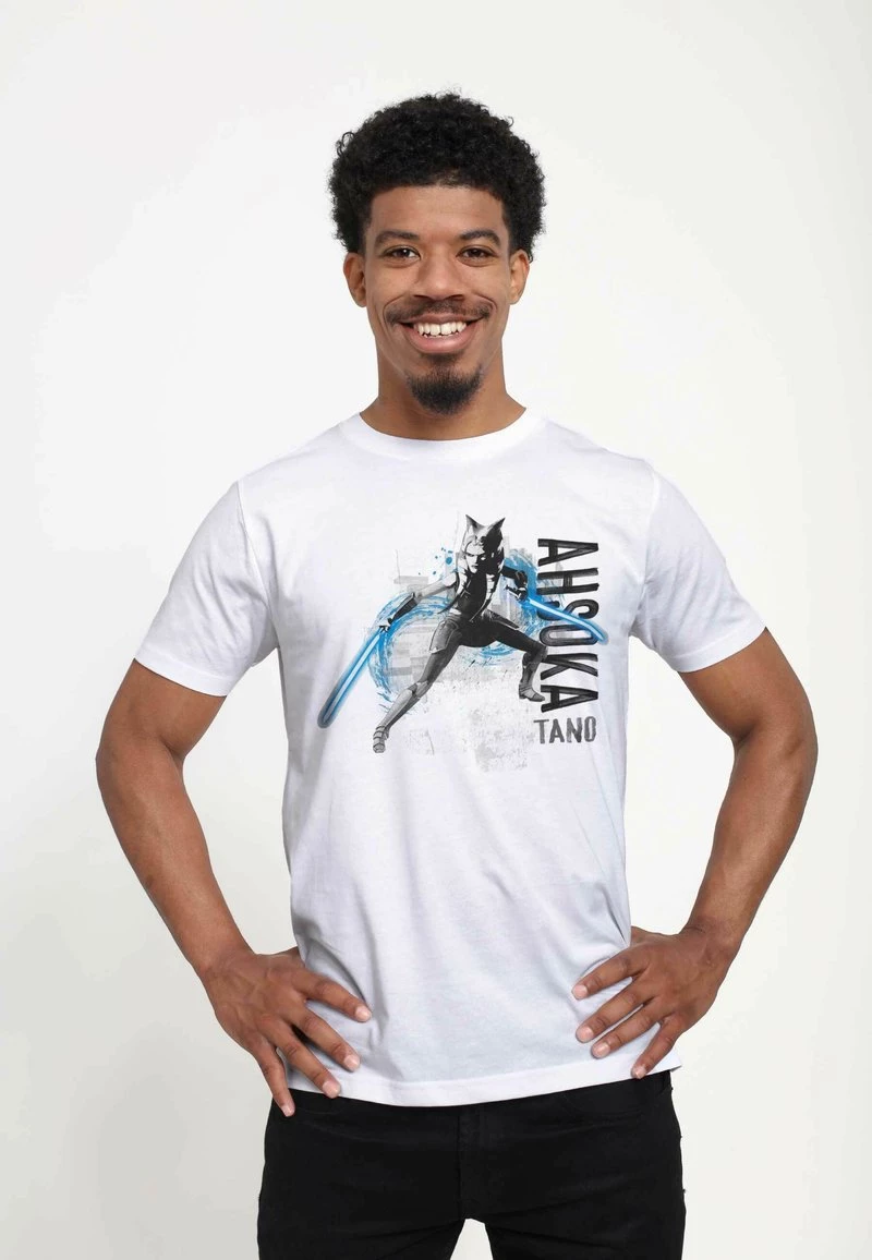 Henry Tiger STAR WARS: CLONE WARS - AHSOKA COLLAGE - T-Shirt Print - White | Unisex 1 Henry Tiger STAR WARS: CLONE WARS - AHSOKA COLLAGE - T-Shirt Print - White | Unisex