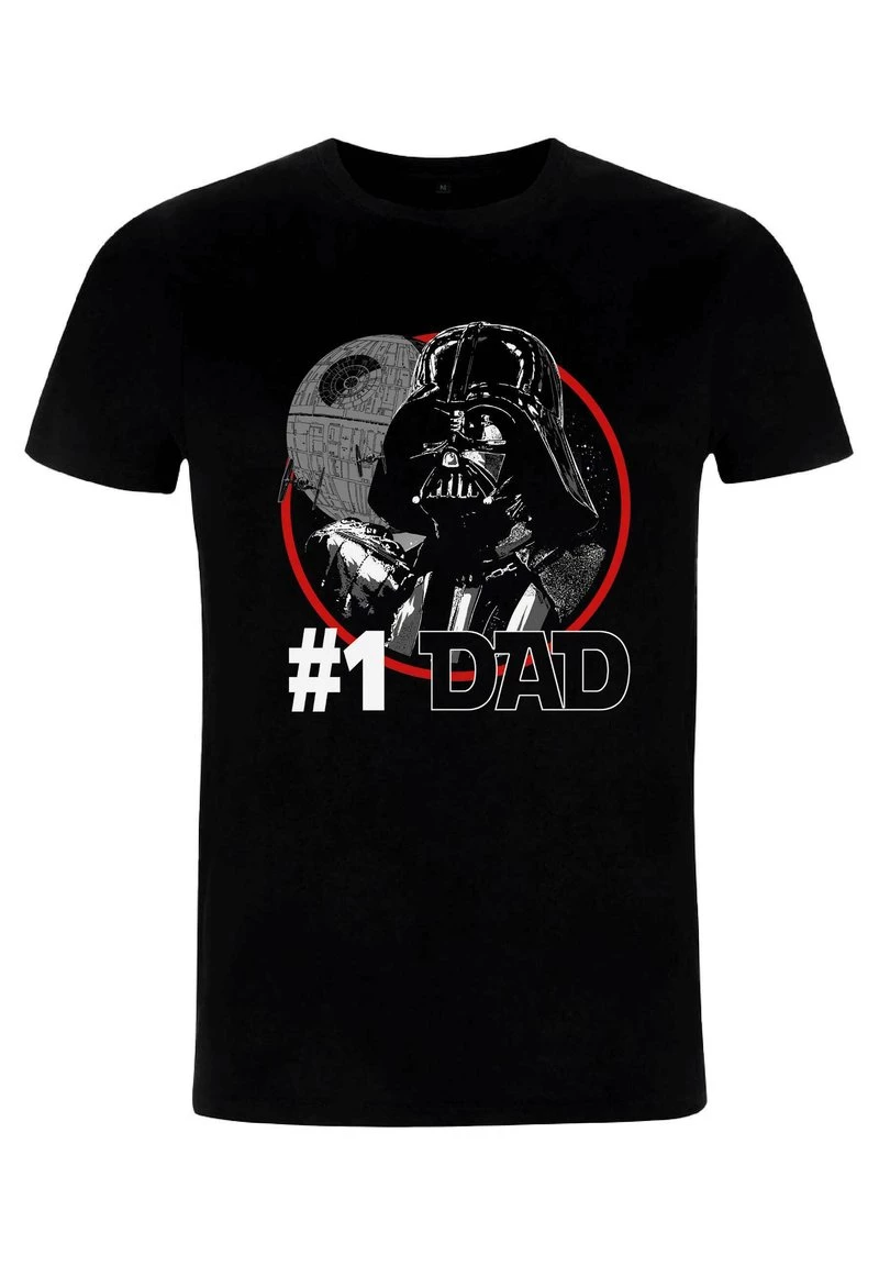 Henry Tiger Unisex STAR WARS: CLASSIC - BEST DAD - T-Shirt Print - Black 4 Henry Tiger Unisex STAR WARS: CLASSIC - BEST DAD - T-Shirt Print - Black – Bild 4