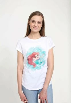 Henry Tiger Damen DISNEY THE LITTLE MERMAID - SEA COLORS - T-Shirt Print - White 8 Henry Tiger Damen DISNEY THE LITTLE MERMAID - SEA COLORS - T-Shirt Print - White -Günstiges Henry Tiger Geschäft ceae389450214452924a72a0c6f71575