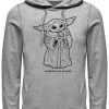 Henry Tiger Unisex STAR WARS - Kapuzenpullover - Melange Grey