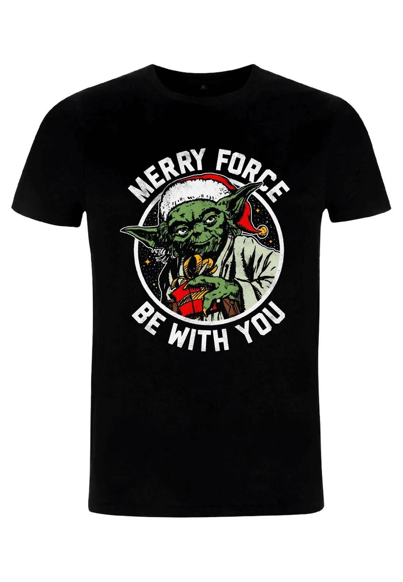 Henry Tiger STAR WARS UNISEX MERRY FORCE - T-Shirt Print - Black 4 Henry Tiger STAR WARS UNISEX MERRY FORCE - T-Shirt Print - Black – Bild 4
