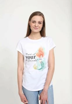 Henry Tiger Damen DISNEY THE LITTLE MERMAID - PEACEFUL ARIEL WORLD - T-Shirt Print - White 9 Henry Tiger Damen DISNEY THE LITTLE MERMAID - PEACEFUL ARIEL WORLD - T-Shirt Print - White -Günstiges Henry Tiger Geschäft cf406b4f97574cccadf5de5d5f8cf9f7