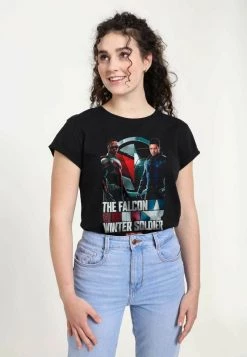 Henry Tiger Damen MARVEL THEFALCON AND THE WINTER SOLDIER PHOTO REAL - T-Shirt Print - Black 8 Henry Tiger Damen MARVEL THEFALCON AND THE WINTER SOLDIER PHOTO REAL - T-Shirt Print - Black -Günstiges Henry Tiger Geschäft cf57da39c95c48079509b918c8fb5875