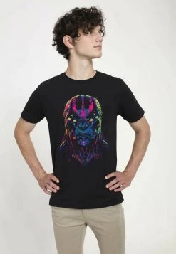 Henry Tiger MARVEL DEVIOUS FACE UNISEX - T-Shirt Print - Black -Günstiges Henry Tiger Geschäft cf5957093de8404188ea67443925575e