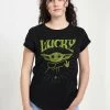 Henry Tiger Damen STAR WARS FORCE OF LUCK - T-Shirt Print - Black