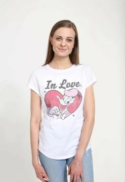 Henry Tiger Damen DISNEY CLASSICS - T-Shirt Print - White