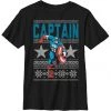 Henry Tiger Unisex MARVEL UGLY CAPTAIN - T-Shirt Print - Black