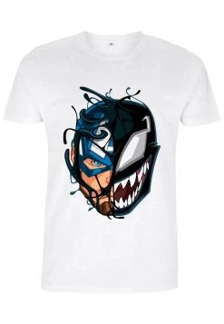 Henry Tiger Unisex MARVEL OTHER - CAPTAIN VENOM - T-Shirt Print - White -Günstiges Henry Tiger Geschäft d05fc5898b5e4e4d91bf528d06218941