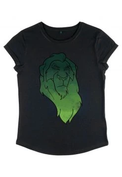 Henry Tiger Damen DISNEY WATERCOLOR SCAR - T-Shirt Print - Black -Günstiges Henry Tiger Geschäft d0f4551df2944b41bd81be341e52cb83