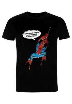 Henry Tiger Unisex MARVEL SPIDER-MAN CLASSIC - VINTAGE SPIDER - T-Shirt Print - Black -Günstiges Henry Tiger Geschäft d13f61d6ef4a424f9d17d4b793265b4d